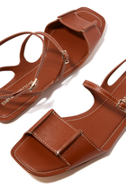 Multi-Strap Leather Sandals